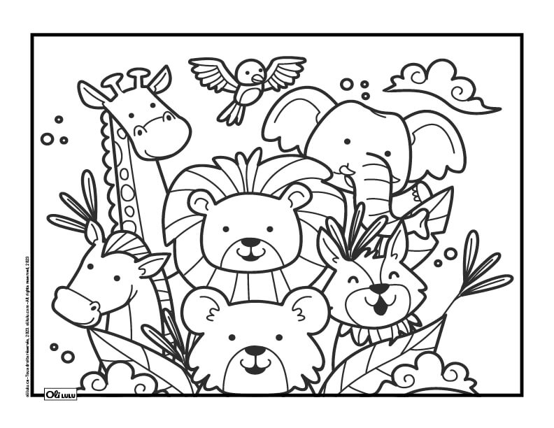 Les amis de la jungle